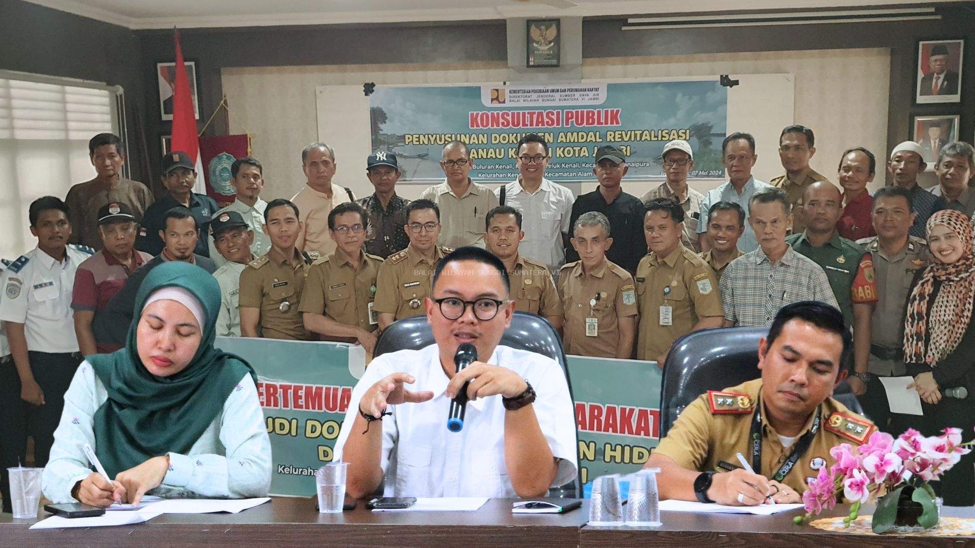 Pertemuan Konsultasi Masyarakat (PKM) I untuk Studi Dokumen Lingkungan Hidup di Kota Jambi