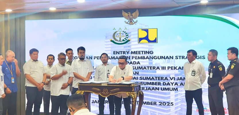 Entry Meeting dan Penandatanganan Pakta Integritas Kegiatan Pengamanan Pembangunan Strategis (PPS)