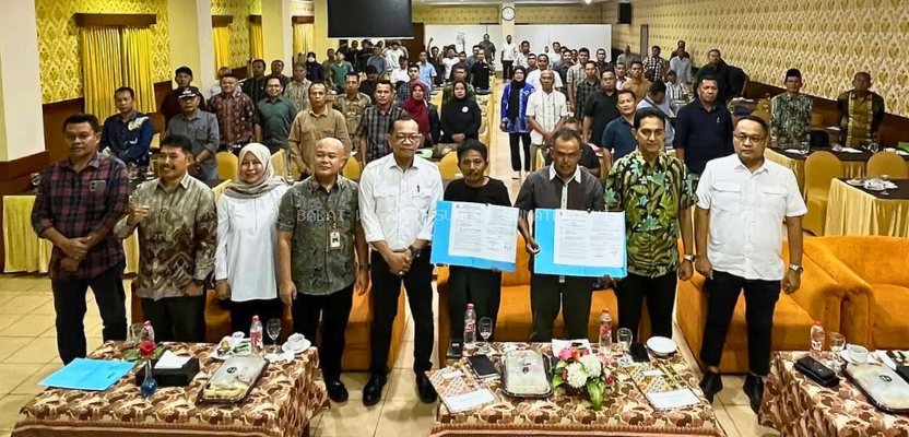 BWS Sumatera VI Gelar Sosialisasi dan Penandatanganan PKS P3-TGAI Tahap II Tahun 2025