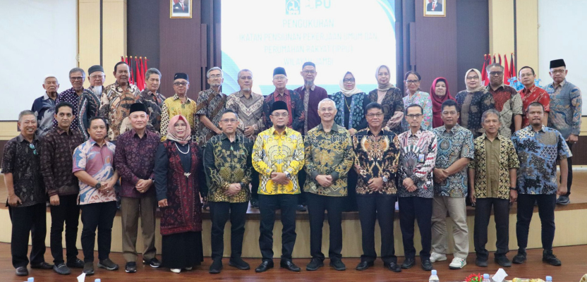 Pengukuhan Pengurus IPPU Wilayah Jambi Masa Bakti 2025–2030