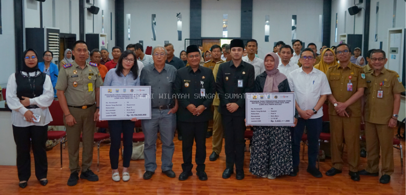 Pelepasan Hak dan Penyerahan Ganti Kerugian Pengadaan Tanah untuk Pembangunan Drainase Utama dan Revitalisasi Sungai Asam Kota Jambi