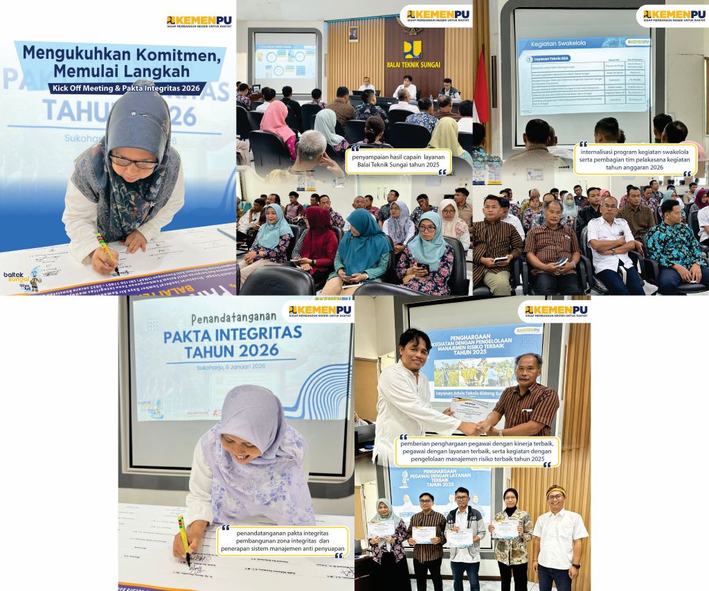 >Kick Off meeting dan Penandatanganan Pakta Integritas TA 2026