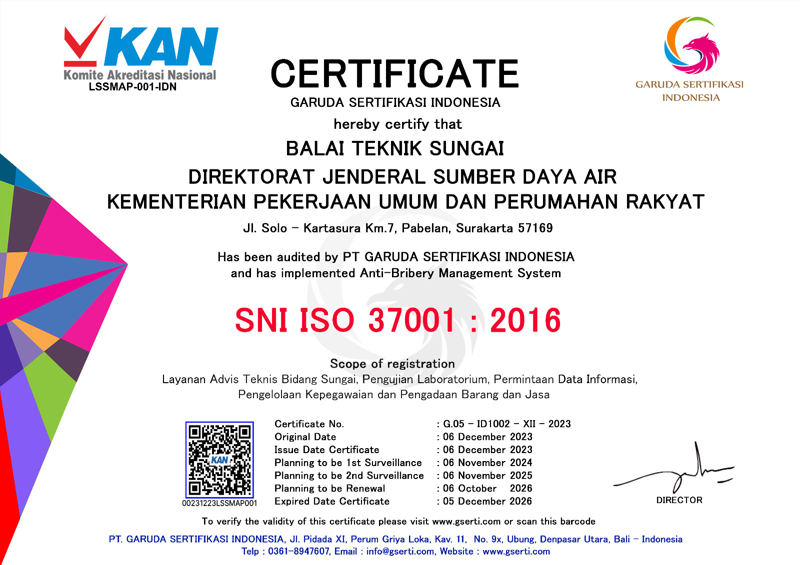 >SNI ISO 37001;2016 TENTANG SISTEM MANAJEMEN ANTI PENYUAPAN (SMAP)