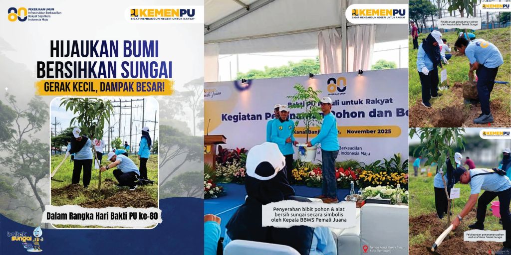 Hijaukan Bumi, Bersihkan Sungai, Gerak Kecil Dampak Besar