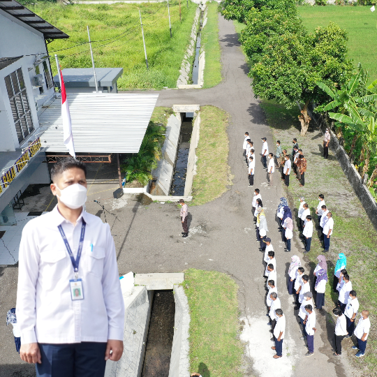 Apel Pagi di Lingkungan Balai Teknik Sungai