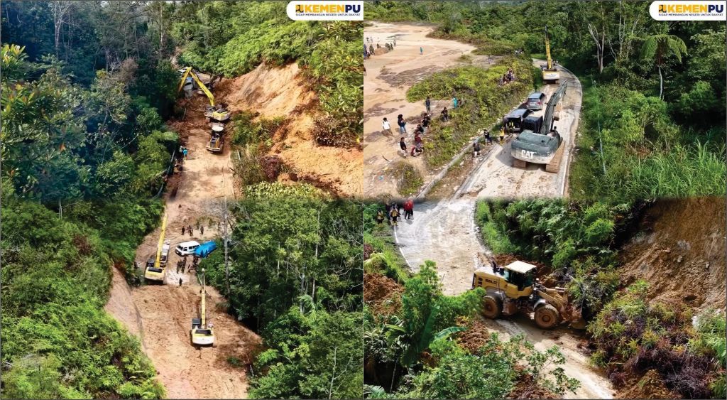 Respon Cepat Kementerian PU, Penanganan Darurat Longsor Sibolga