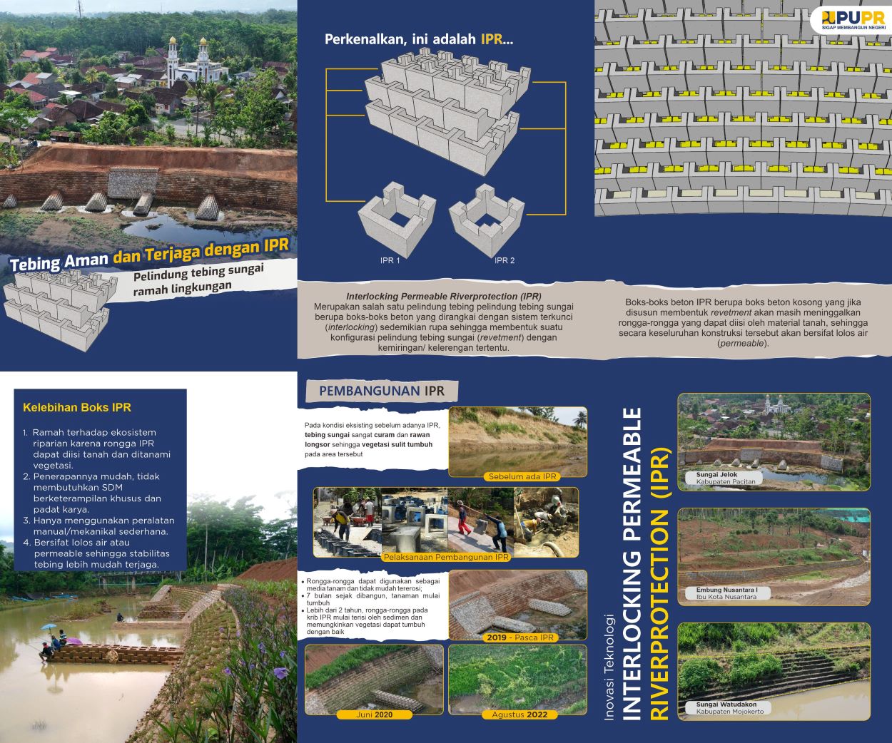 Interlocking Permeable Riverprotection (IPR)