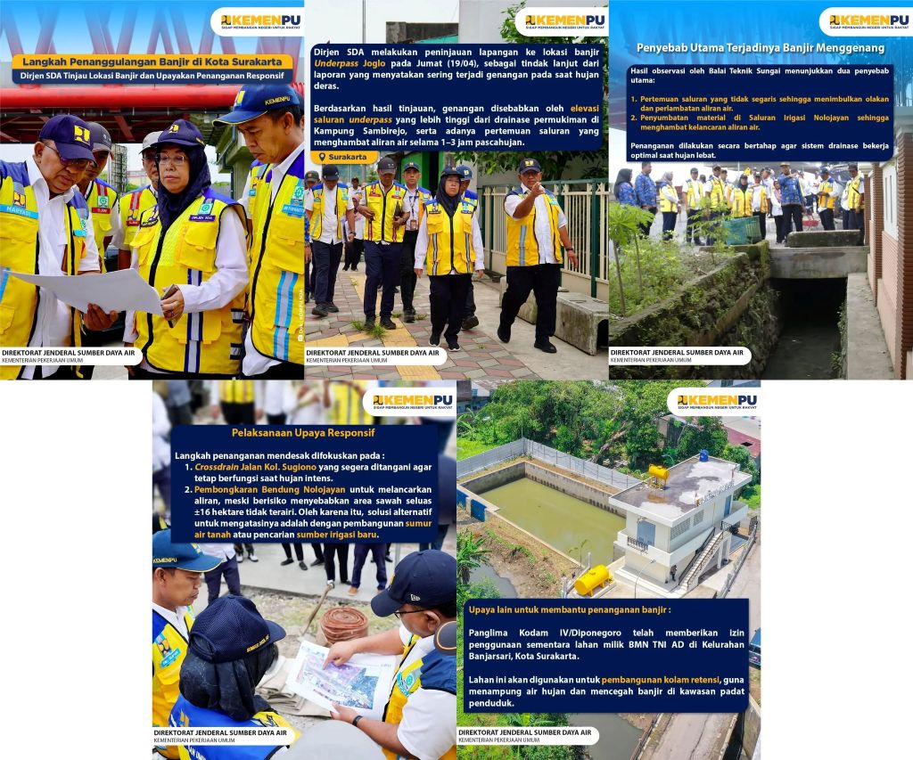 Langkah Penanggulangan Banjir di Kota Surakarta