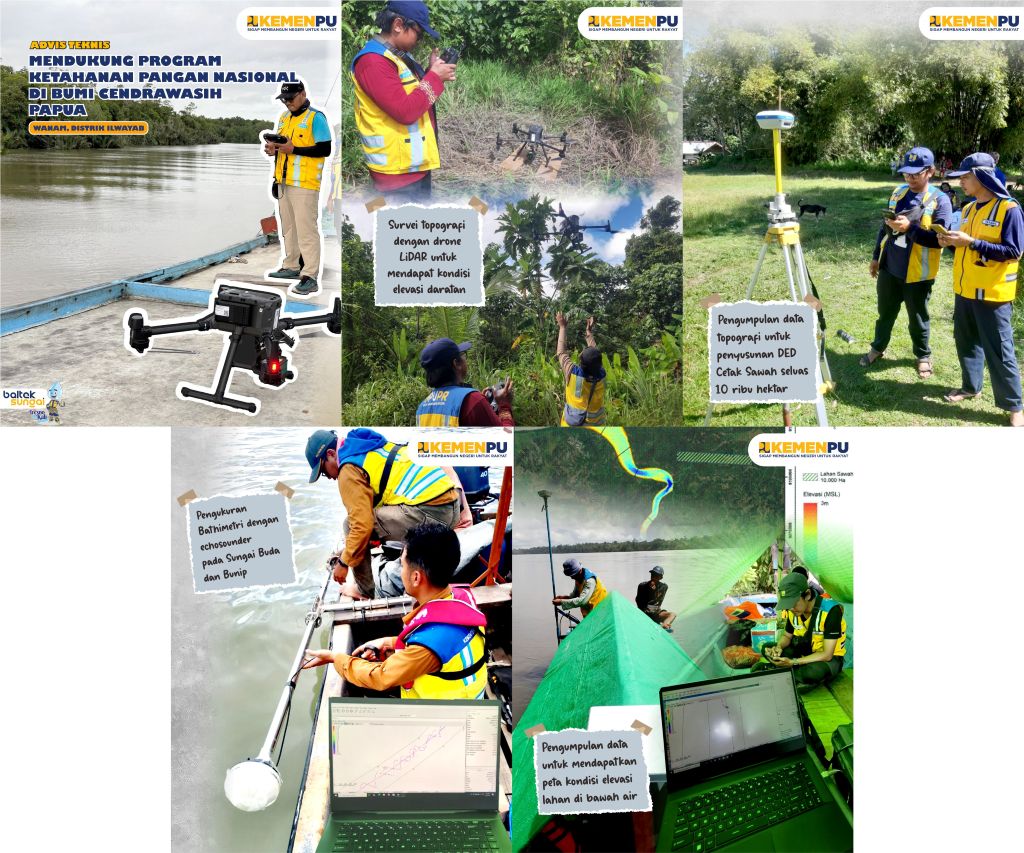 Advis Teknik Mendukung Program Ketahanan Pangan Nasional di Bumi Cendrawasih Papua