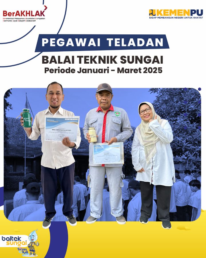 >Pegawai Teladan Periode Januarai-Maret 2025