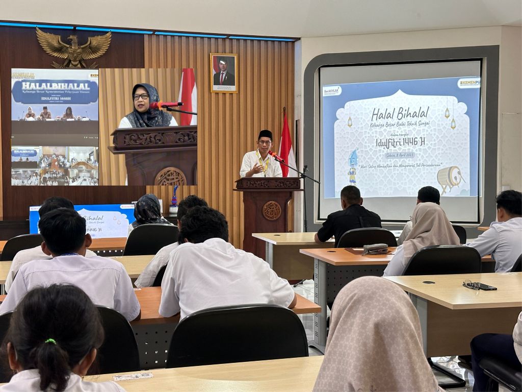 Halal Bihalal Kementerian PU dan Balai Teknik Sungai