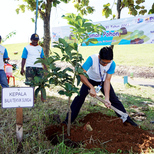 Hijaukan Bumi, Lestarikan Air,  Selamatkan Generasi