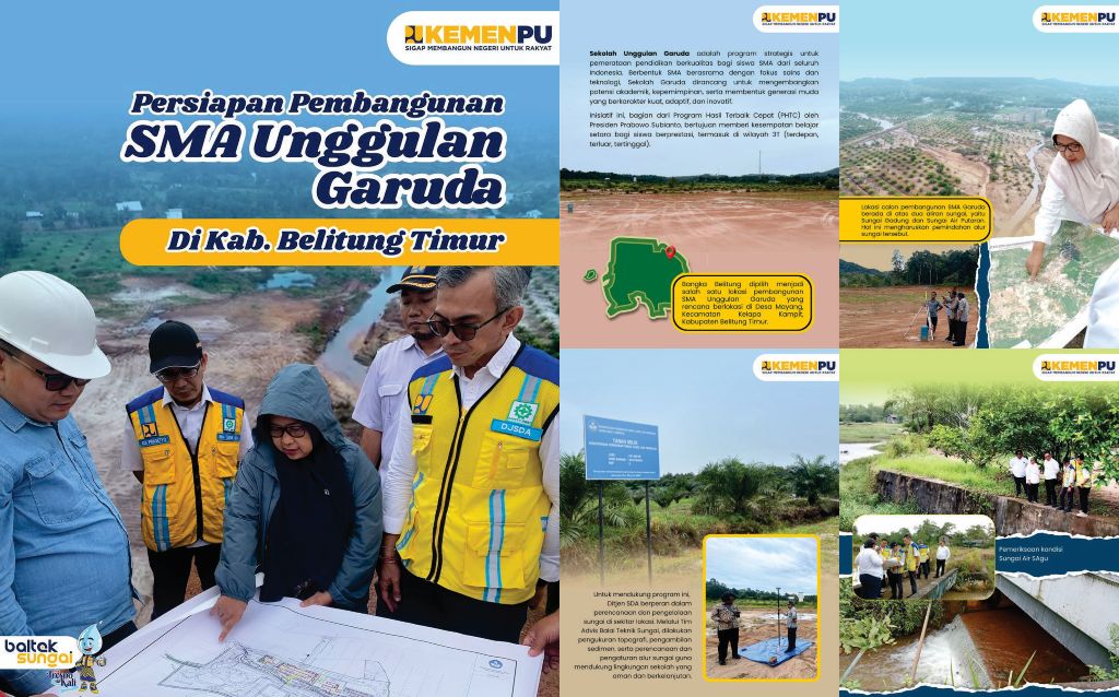 Persiapan Pembangunan SMA Unggulan Garuda di Kabupaten Belitung Timur