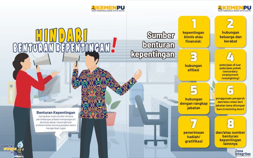 Hindari Benturan Kepentingan