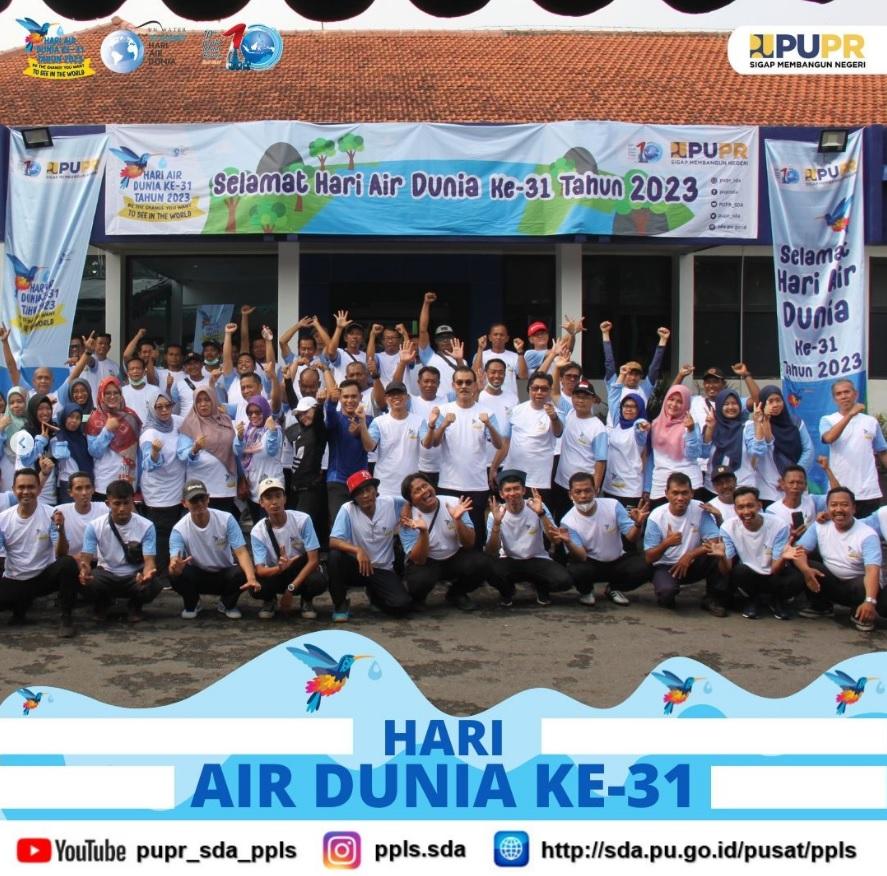 Pusat Pengendalian Lumpur Sidoarjo (PPLS) Peringati Hari Air Dunia ke-31 tahun 2023