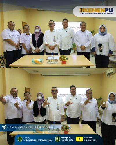 Serah Terima Jabatan Pejabat Perbendaharaan di Lingkungan Pusat Pengendalian Lumpur Sidoarjo