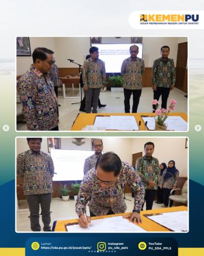 Pusat Pengendalian Lumpur Sidoarjo (PPLS) Gelar Sertijab Pejabat Perbendaharaan