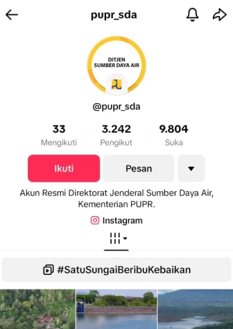 tiktok ditjen SDA